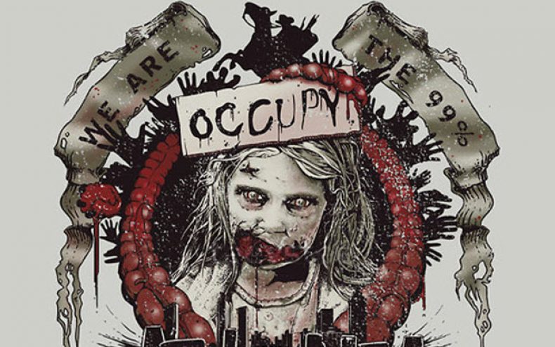 The Walking Dead Occupy Atlanta