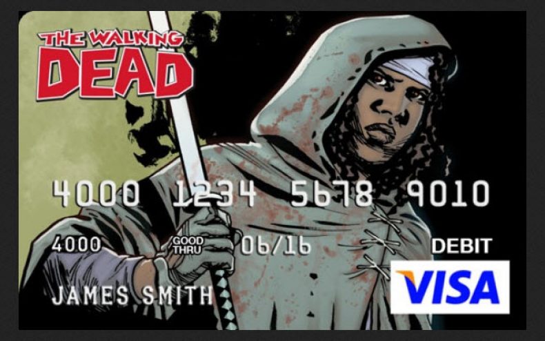 The Walking Dead Debit Cards