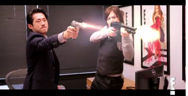 Norman Reedus and Steven Yeun are Back for More Soup of the Walking Dead
