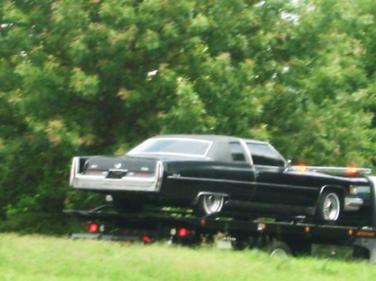 The Car That Took Beth on The Season Five Set