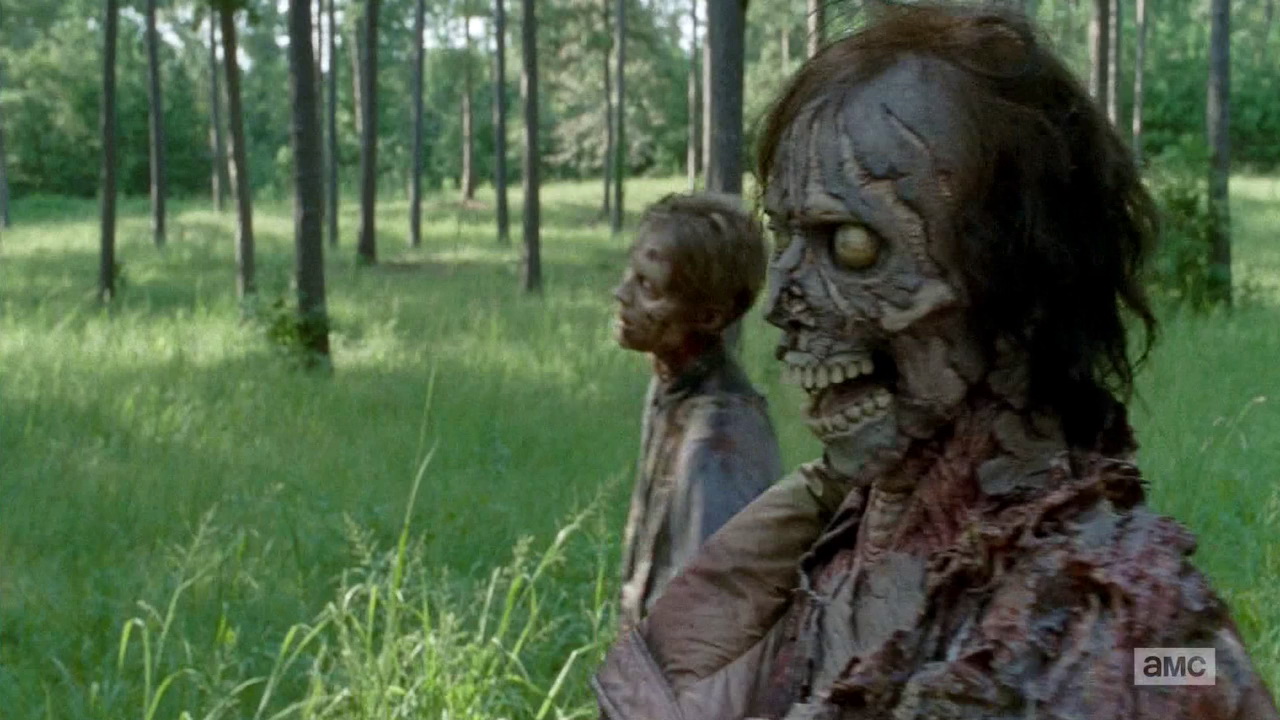 Familiar-Looking Walkers Pay Tribute To Famous Zombie Films