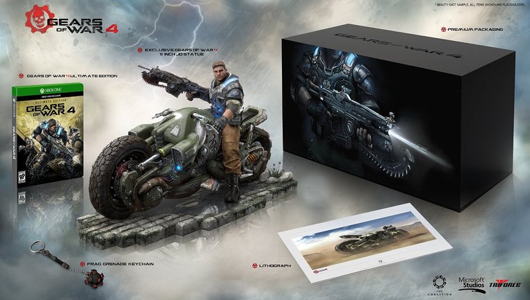 Collector’s Edition For Gears Of War 4 Detailed