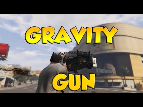 GTA V Mod Enables Use Of Gravity Gun